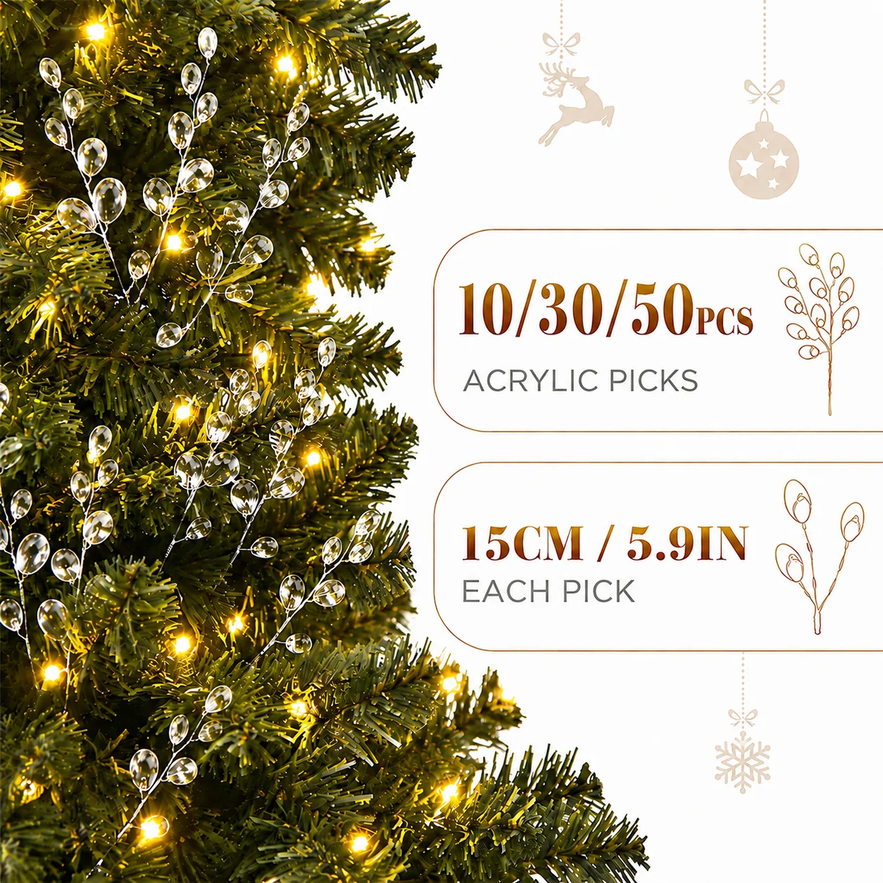Thumbnail 2 - #5 Cheapest Christmas Tree Decorations Deals You Can Get