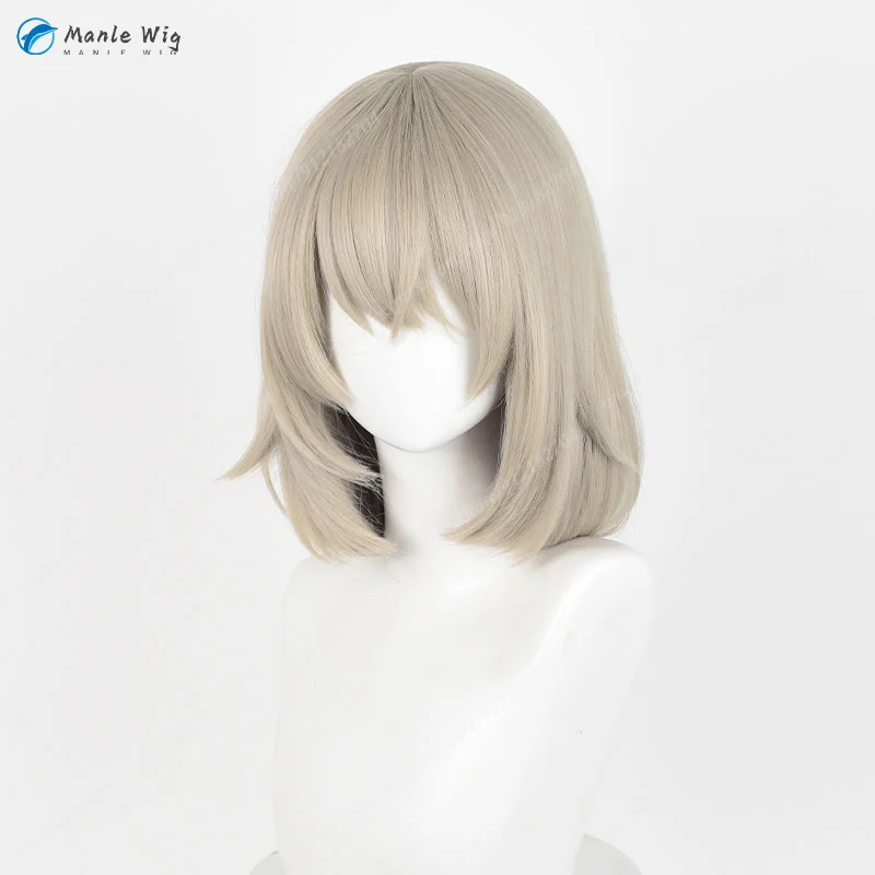 ファリントーデン-ハロウィーンの合成コスプレウィッグ,耐熱性ヘアピース,フリーキャップ,35cm