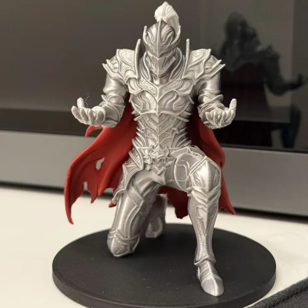 3D Printed Knight Pen Holder Plastic Multi-functional Creative Pen Stand Unique Warrior Desk Organizer Home Office