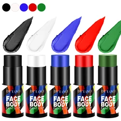 Sports Face Paint Stick, Cream Blendable Body Paint Makeup , Professional Halloween Makeup Cosplay Uv Special Effects SFX