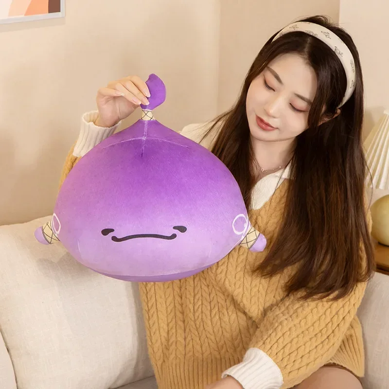 10/40CM Genshin Impact Slime Plush Peripheral Anime Cartoon Game Cosplay Plushies Pillow Project Elements Stuffed Soft Cotton Do