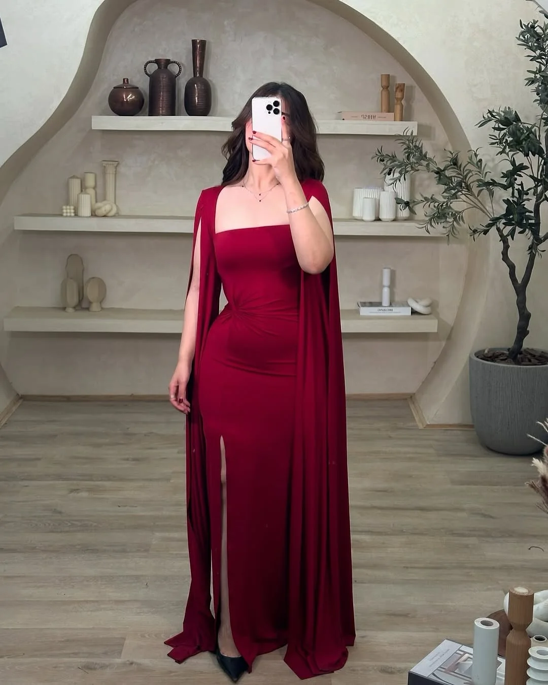 

Customized Fashion Strapless Jersey Sleeveless Evening Dresses Elegant Straight Floor Length Celebrity Gowns Vestido De Noche