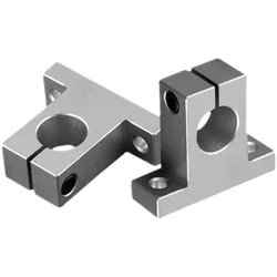 1pc SK8 SK10 SK12 SK13 SK16 SK20 SK30 SH8A 8mm linear ball bearing rail shaft Side Blocks support XYZ Table CNC 3D printer Part