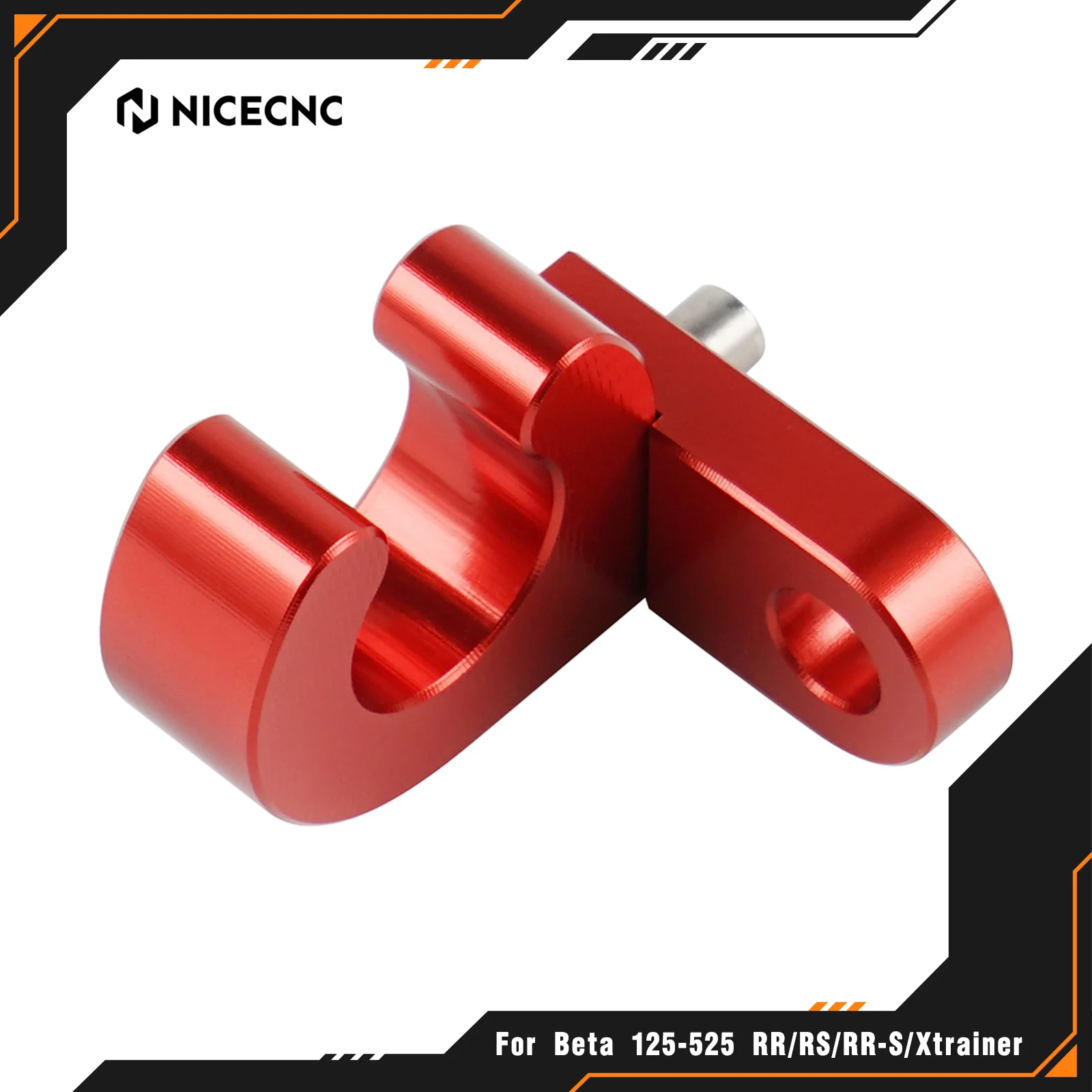 

NICECNC For Beta Rear Xtrainer 300 2015-2024 RR 300 RR250 RR125 RR350 RR390 RR430 RR480 2013-2024 Brake Line Cable Clamp Holder