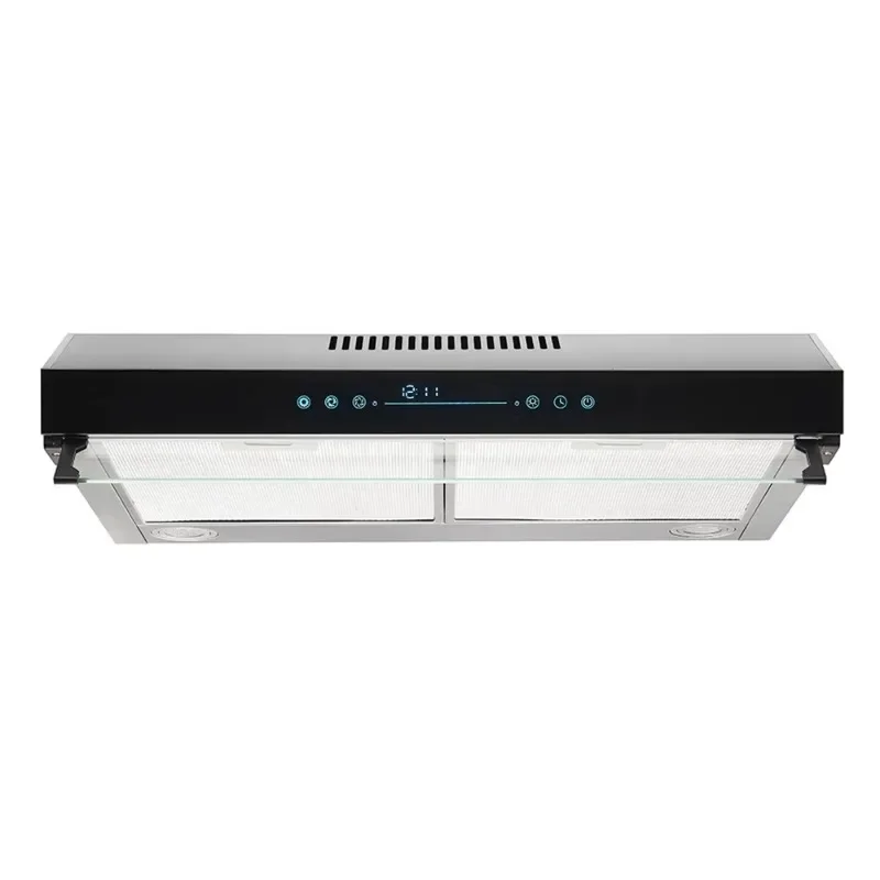 Intelligent push touch switch kitchen range hood high quality mini kitchen range hood