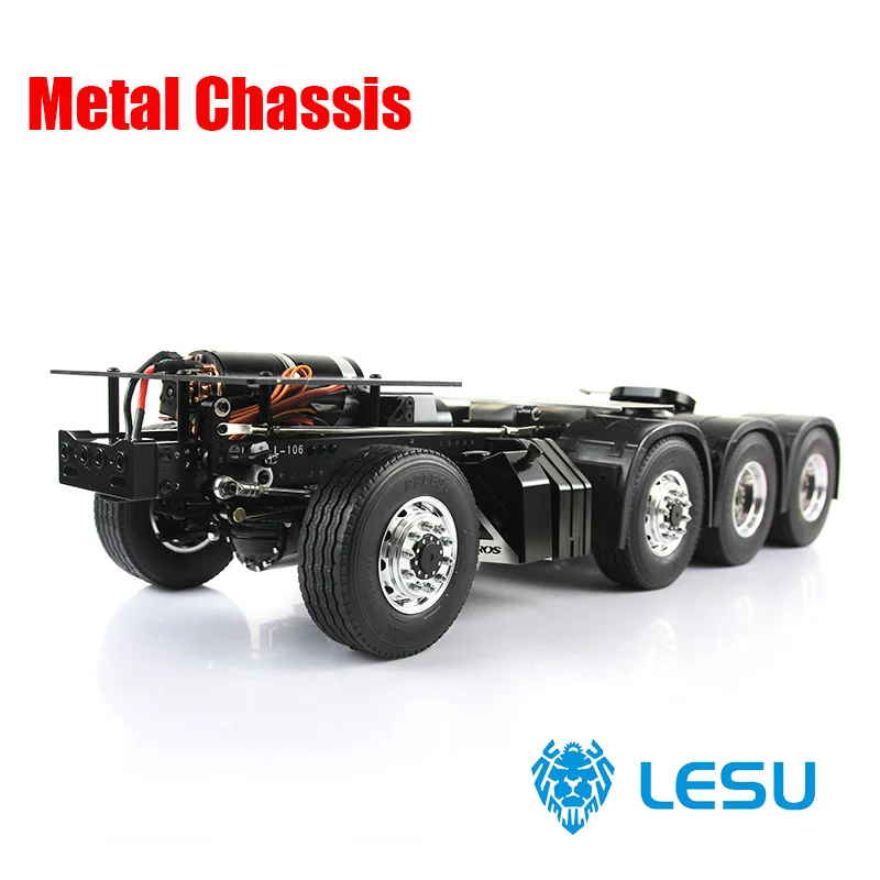 

LESU Highline 1851 3363 8*8 Metal Chassis 1/14 Radio Control Tractor Truck Model Servo Outdoor Toys TH02009