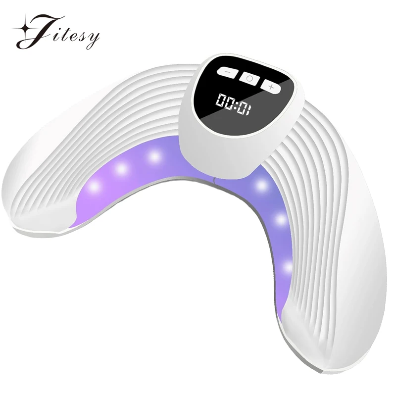 Nail Fungus Device 470nm Blue Light 930nm Infrared Light Toenail Onychomycosis Anti Fungal Fingernail Therapy Rechargeable
