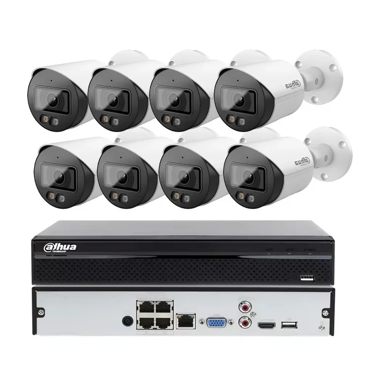 

Original 8ch 4 Channel 16ch POE NVR 4MP 8MP 5mp 6mp Bullet Dome HD Motion Detection Security Camera System
