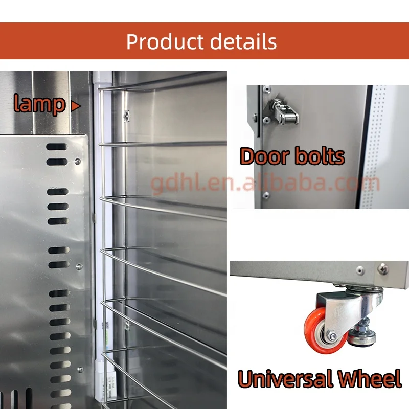 Prooferproof Boxes for Baking Bakery Proofer Donut Proofer Henglian Small Bread