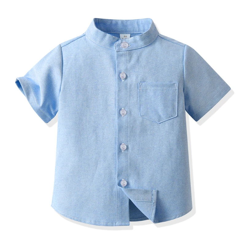 Children Clothing Children Solid Shirt for Boy Shirt Long Sleeved Blouse for Girls Boy Clothes 셔츠 아동상의 아동복 ملابس اطفال Рубашка