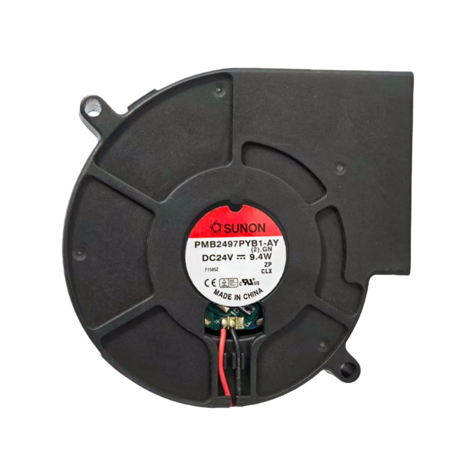 New For SUNON PMB2497PYB1-AY(2).GN 24V 9.4W Industrial Centrifugal Blower Fan 97mm High Airflow High Pressure Cooling Fan