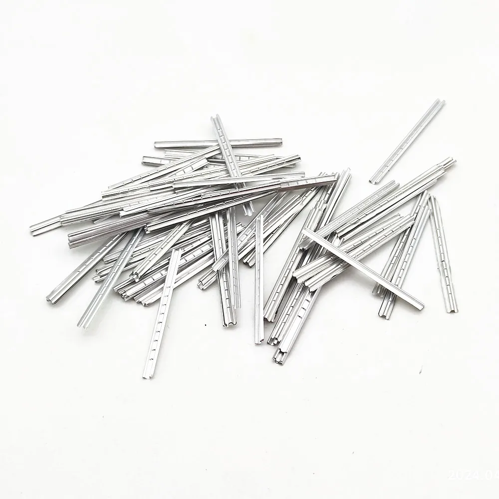 100pcs/lot 45.8mm Locksmith Tool Finished Tin Foil Strip Gold And Silver Tin Foil Consumable Tool