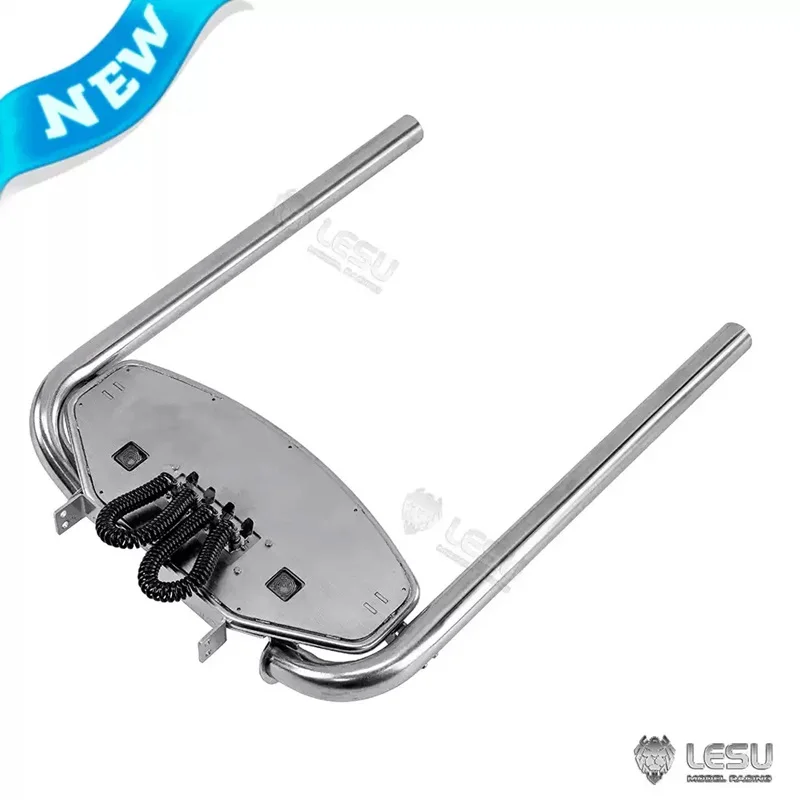 

1/14 LESU металлический выхлопной дымоход для радиоуправляемого тягача R730 R470 R620 770S модель с дистанционным управлением DIY запасная часть