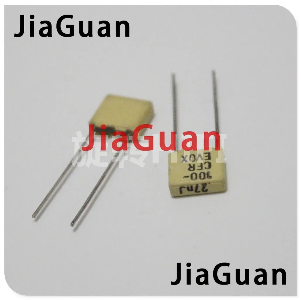 

20PCS NEW EVOX CFR5 270PF 100V P5MM yellow capacitor 271/100V EVOX-RIFA CFR 271 270pf/100v free shipping