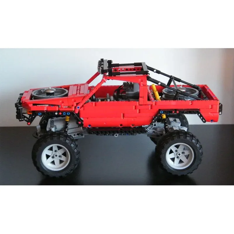 MOC-0832 Trophy Truck with Continuously Variable Transmission Building Block Model 1124 Parts Children's Building Block Toy Gift