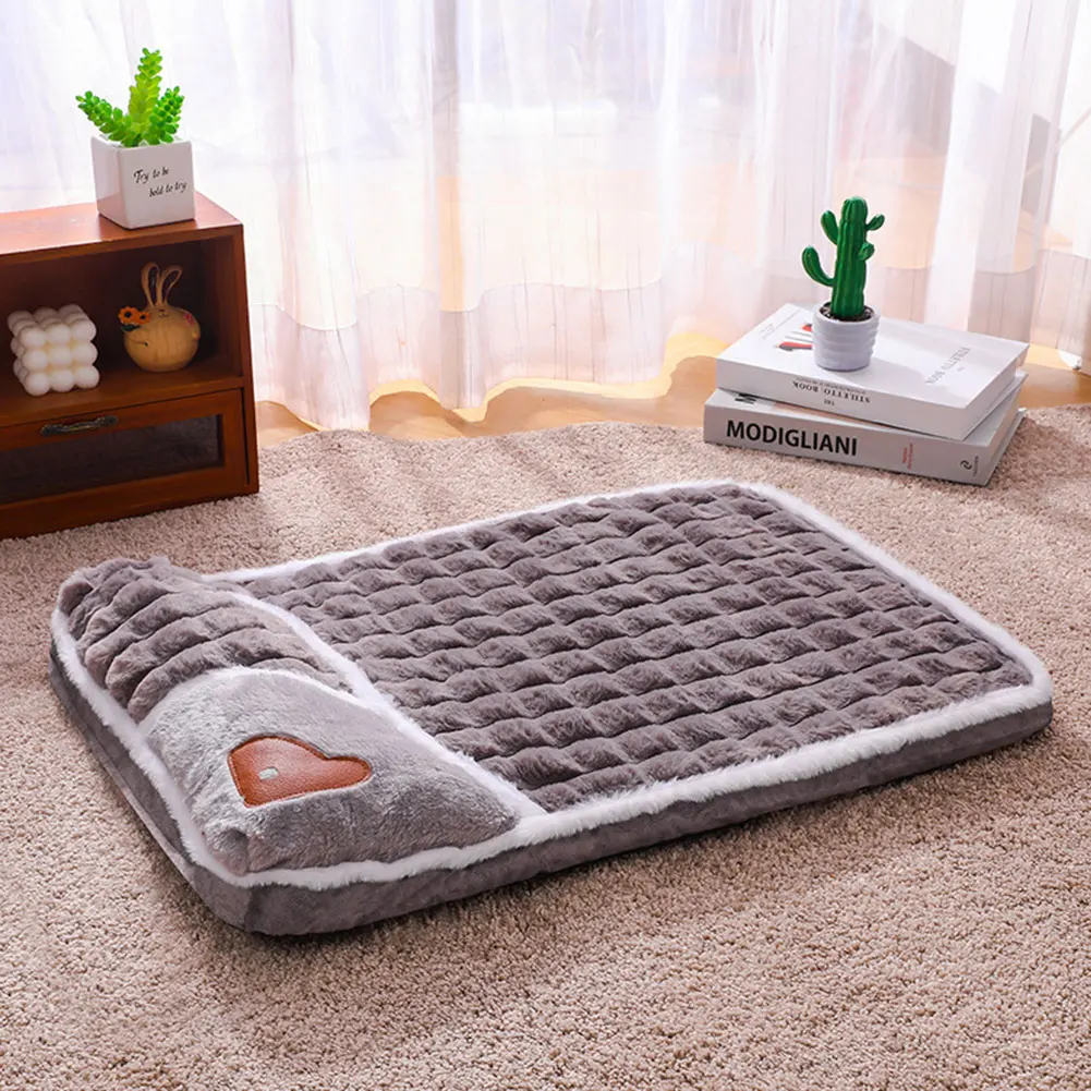 Cat Bed Winter Warm Thickened Multi-Functional Pet Sofa Cozy Living Room Retreat