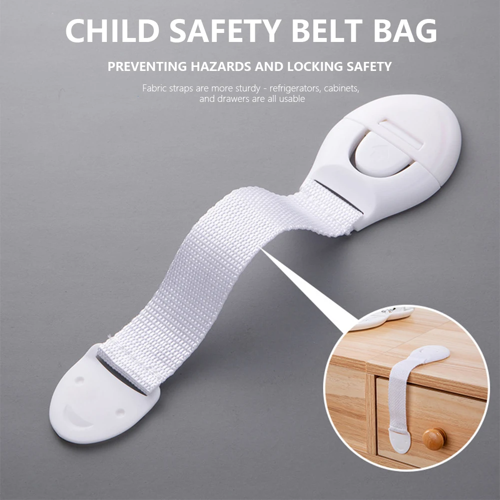 1-20PCS Child Safety Cabinet Lock Baby Security Protection Drawer Door Cabinet Lock Plastic Protection Kids Safety Door Lock image 2