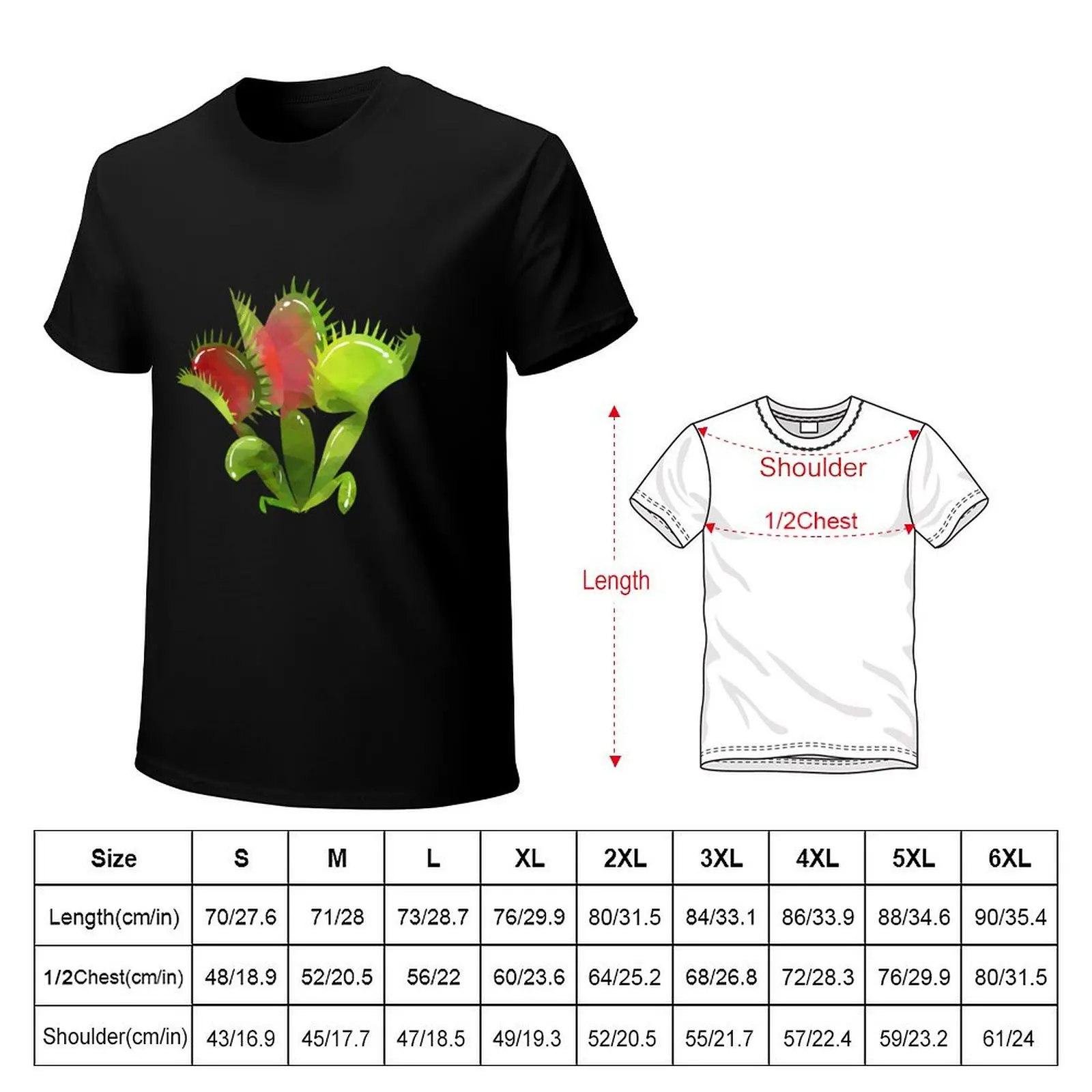 Venus Flytrap T-Shirt Sport Basic Moisture Wicking Tee