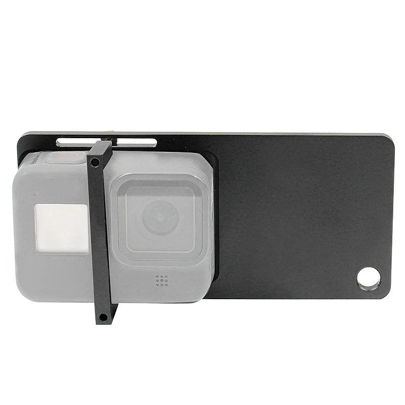 Adaptador de cámara de acción a cardán de mano, placa de montaje de interruptor para GOPRO Hero 8, 7, 6, adaptador de Clip para DJI OSMO estabilizador