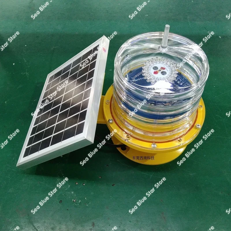 GPS Synchronous Red Solar Obstruction Light Medium and Low Intensity Aviation Intelligent Light Control Tower