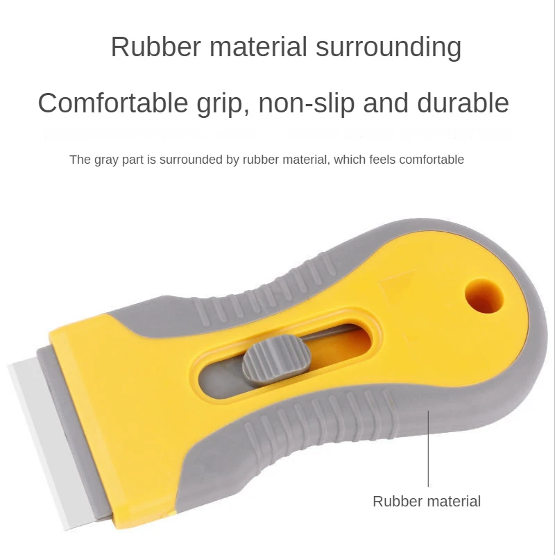 Squeegee Blade Tint Wrapped Adhesive Squeegee Remover Cleaner Ceramic Glass Car Window Vinyl Film Sticker Cleaning Spatula