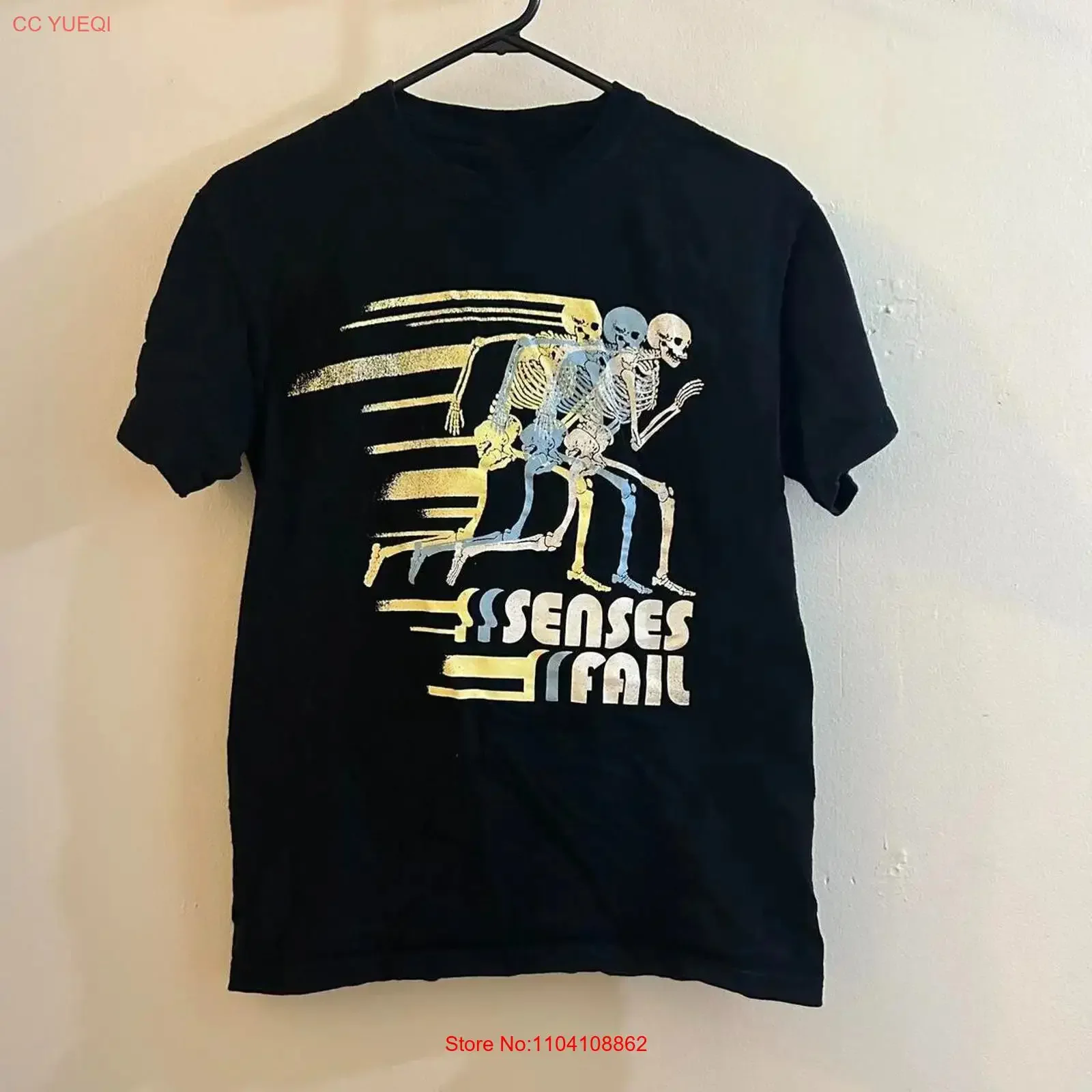 Vintage Senses Fail Band Cotton T Shirt Concert S to 5XL BO151 vintage Washed Stretched Unisex Soft fashion Comfortable Casual