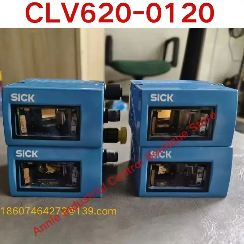 Second-hand test OK  Barcode recognition sensor CLV620-0120 1041547