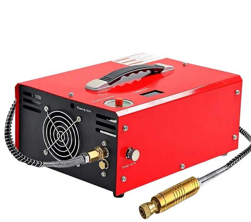 Air-cooled built-in power supply automatic shutdown