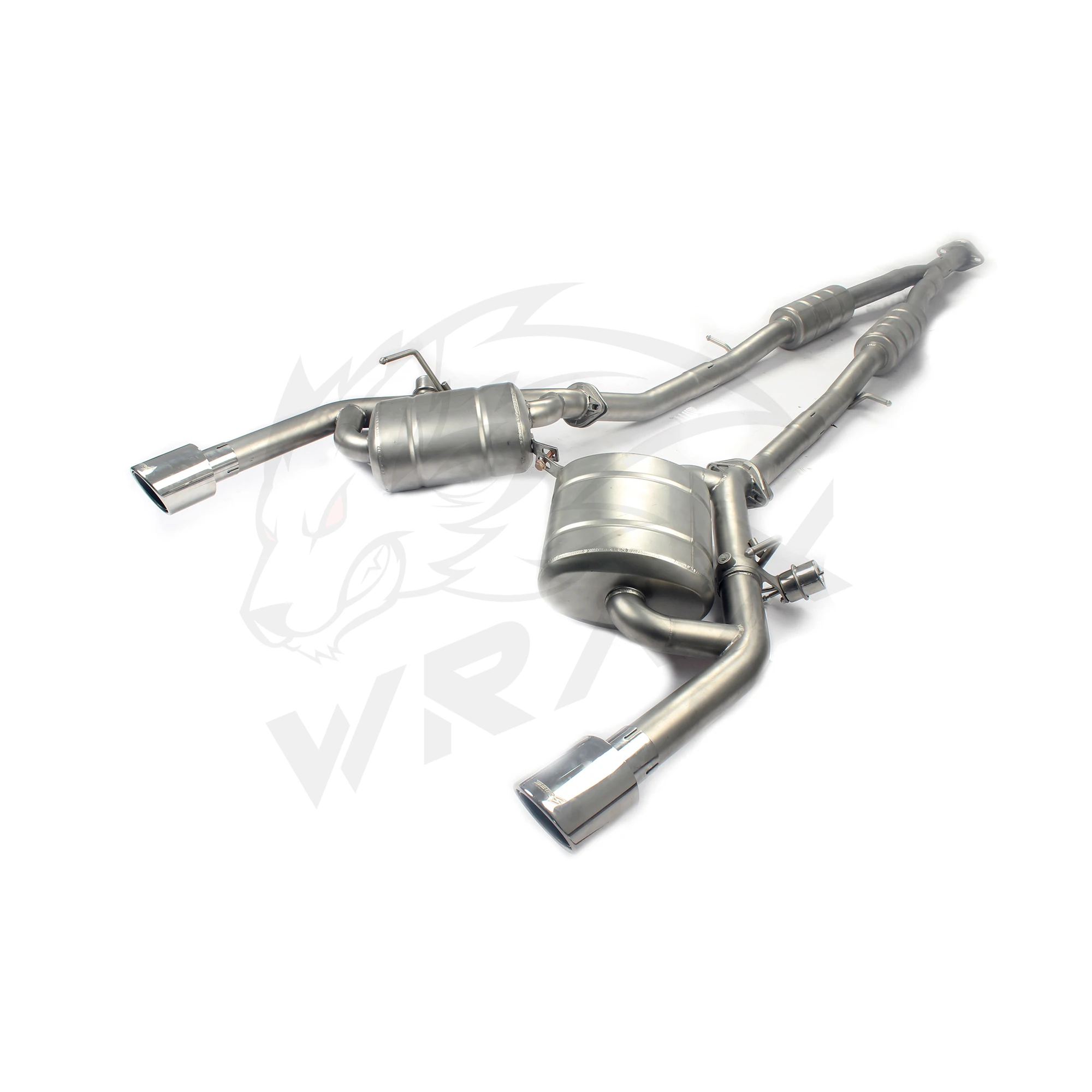 Układ wydechowy WRAX Sport Catback do Infiniti Q50 2014+ Wydajny, ze stali nierdzewnej 304, z zaworem podciśnieniowym