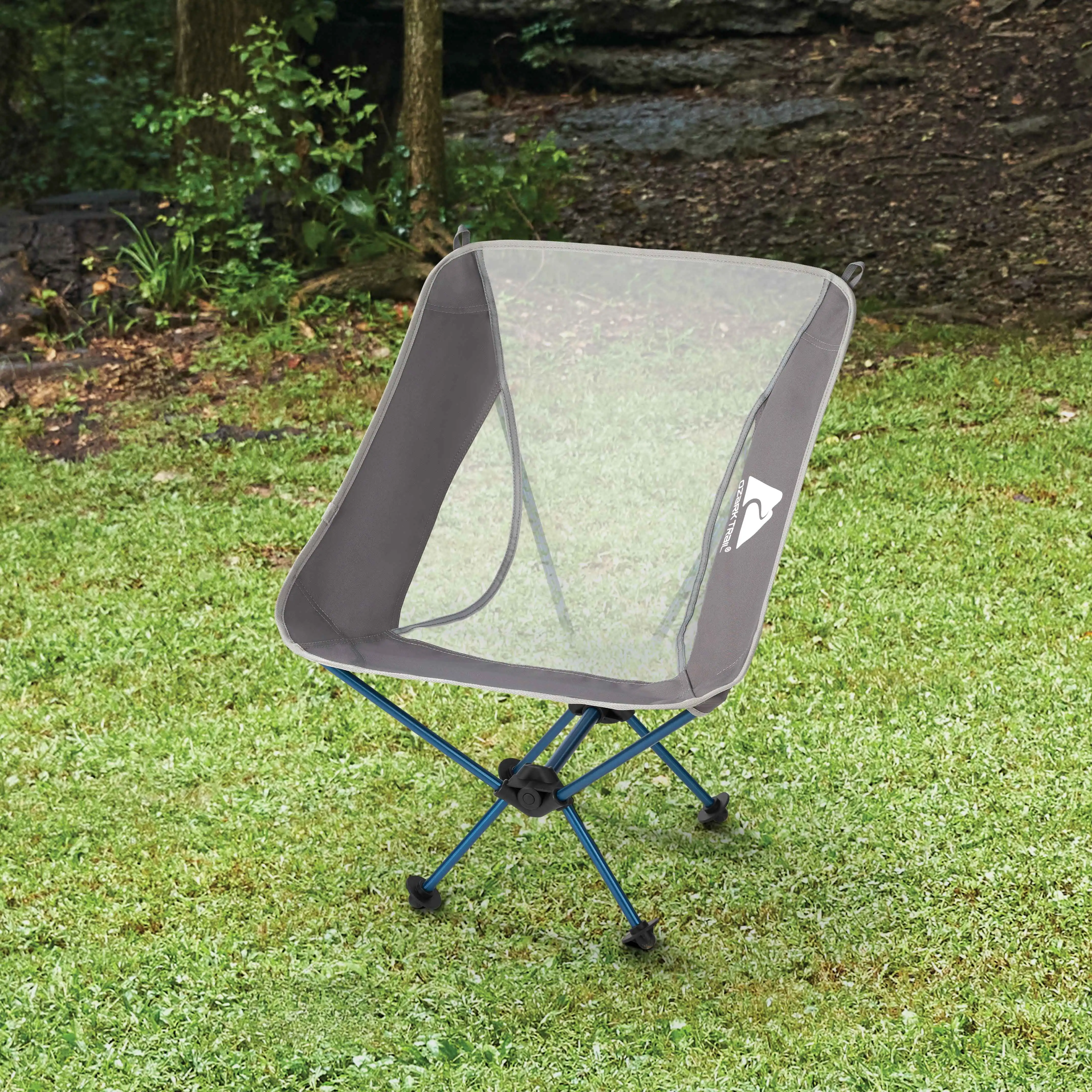 Sedia da campeggio pieghevole con borsa per il trasporto - Leggera per avventure all'aria aperta, mare turchese