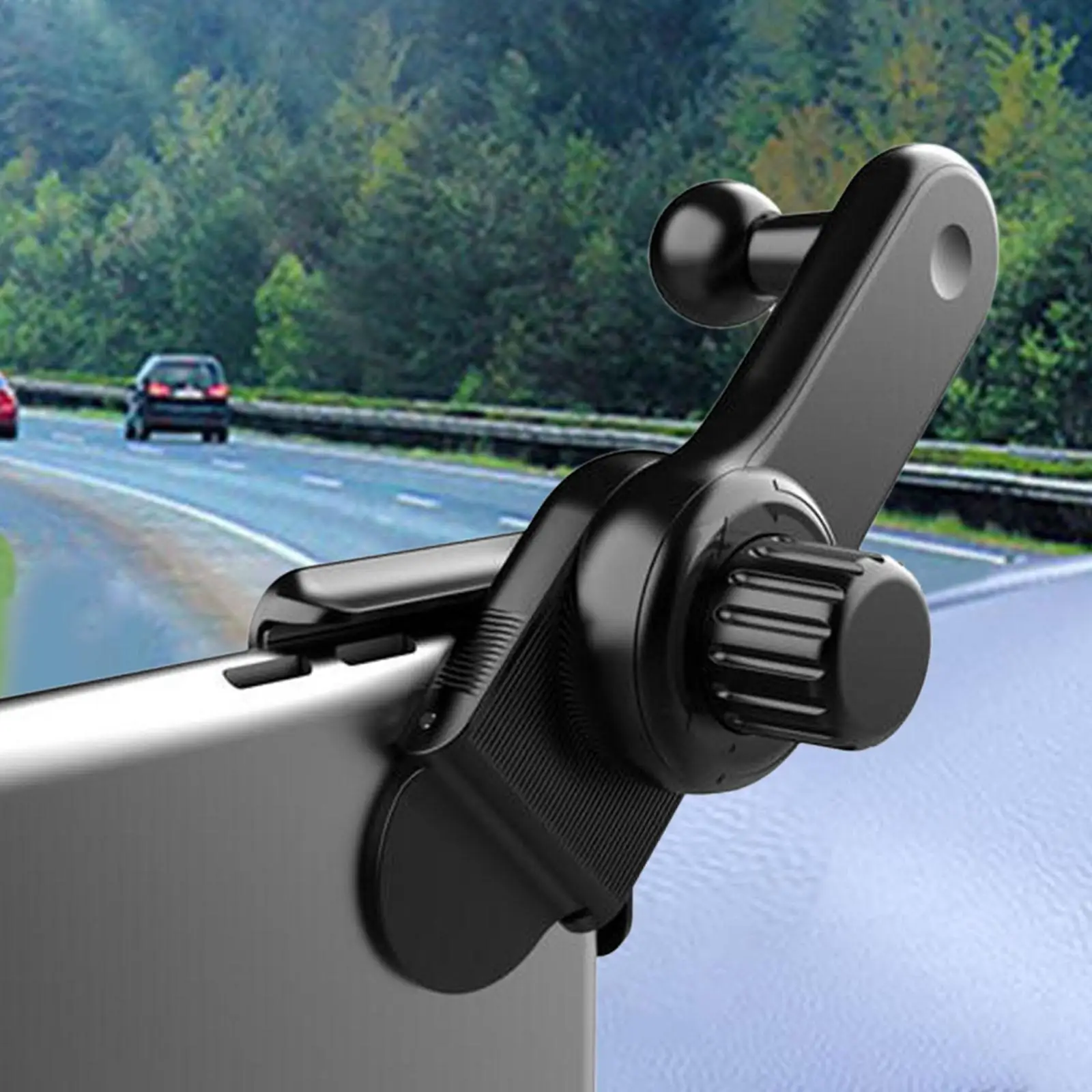 Touchscreen Car Phone Holder Mount Bracket Accessories Universal Monitor Extension Rod Monitor Fixed Clip Car Monitor