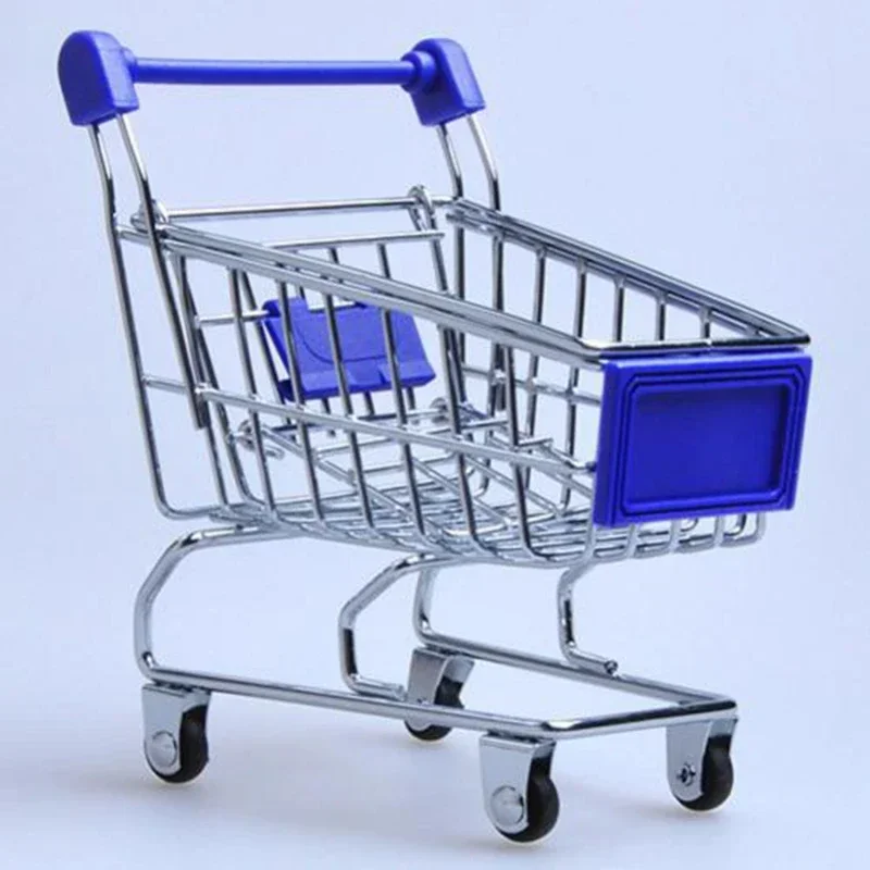 Neue Mini-Einkaufswagen Kreative Handwagen Kinder Handwerk Spielzeug Utility Warenkorb Handwerk Display Lagerung Spielzeug Halter Geschenke Für Kinder – Detail 15