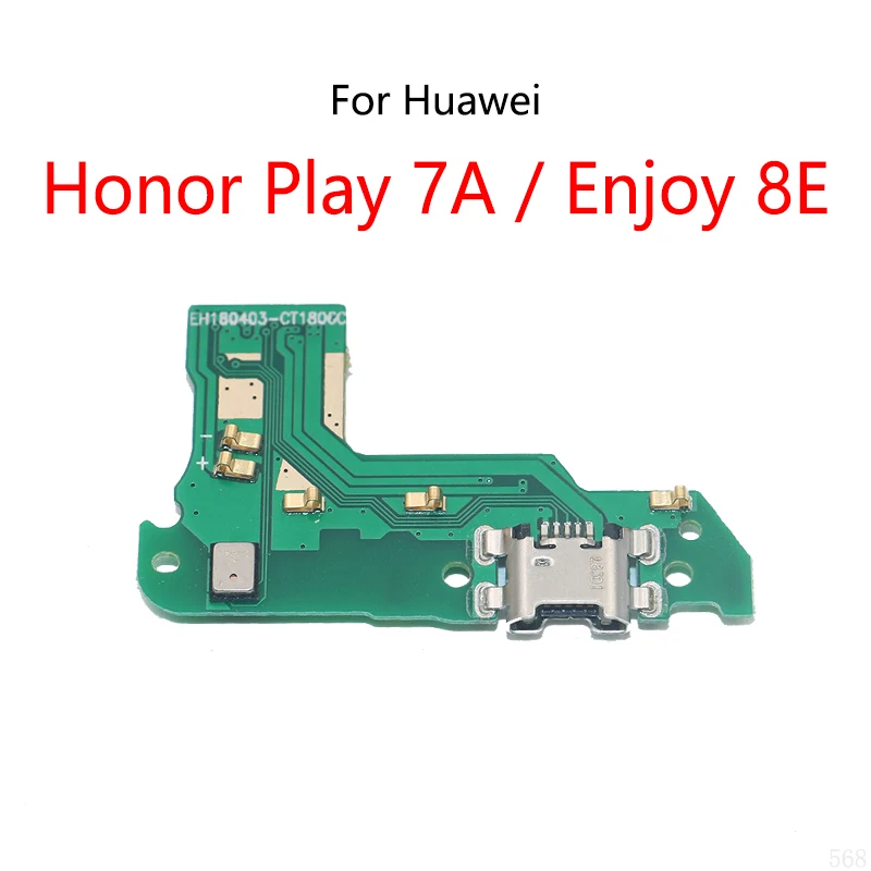 USB Charging Dock Port Connector Charge Board Flex Cable For Huawei Honor Play 7A / Enjoy 8E