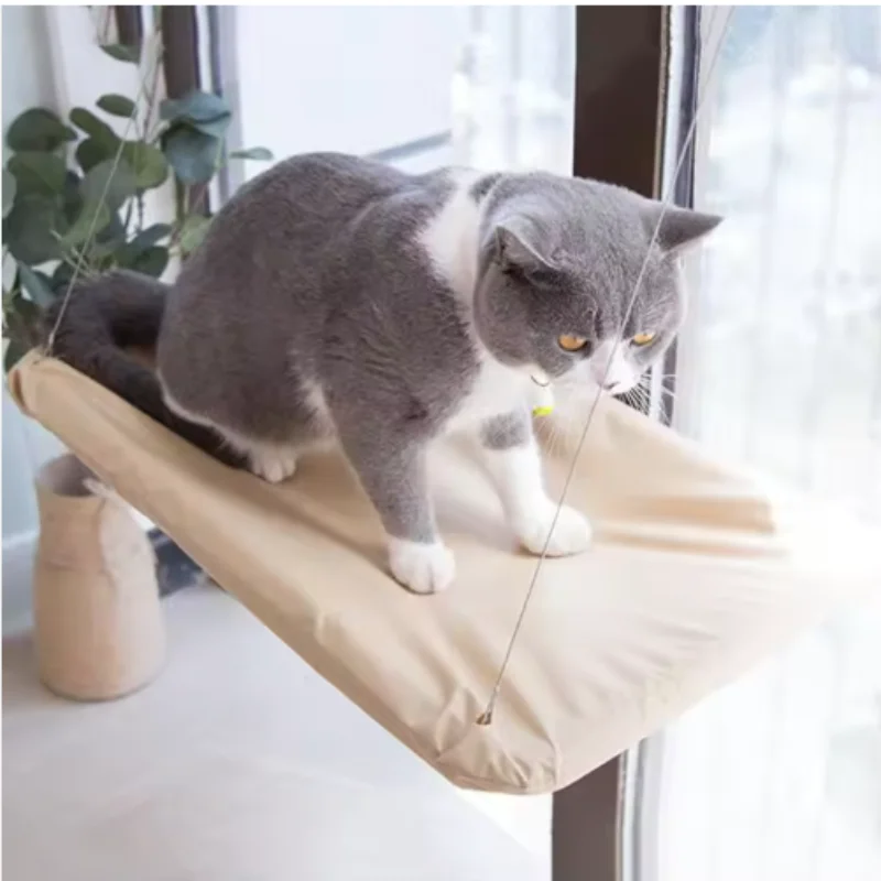 20kg Capacity Hanging Cat Hammock Comfortable Sunny Window Seat Kitten Rock Climbing Frame Pet Bed New Pet Supplies