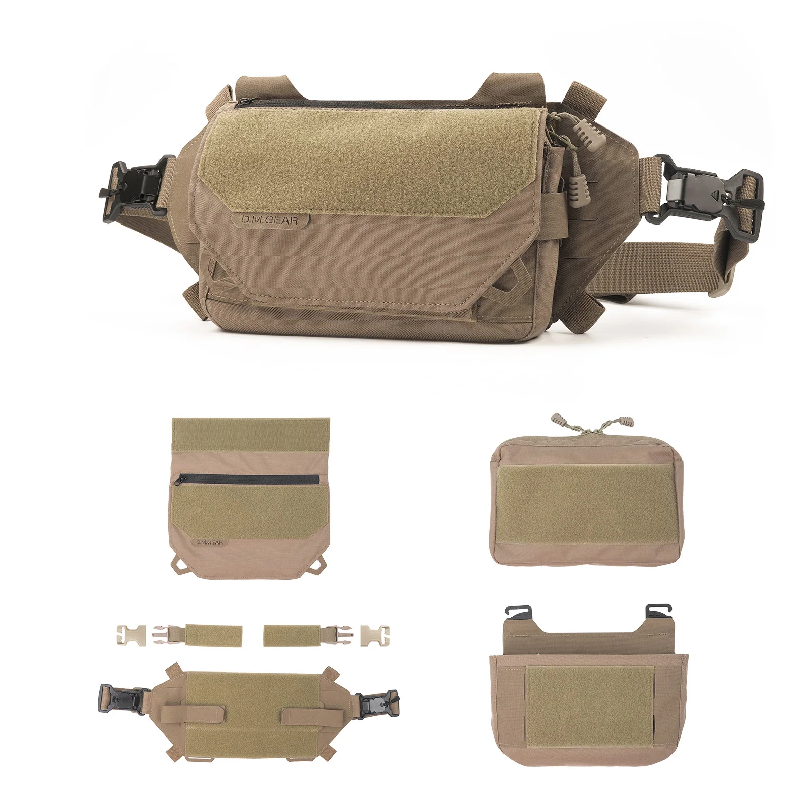 Dmgear 1120xオリジナルの多機能ウエストバッグタクティカルチェスト
