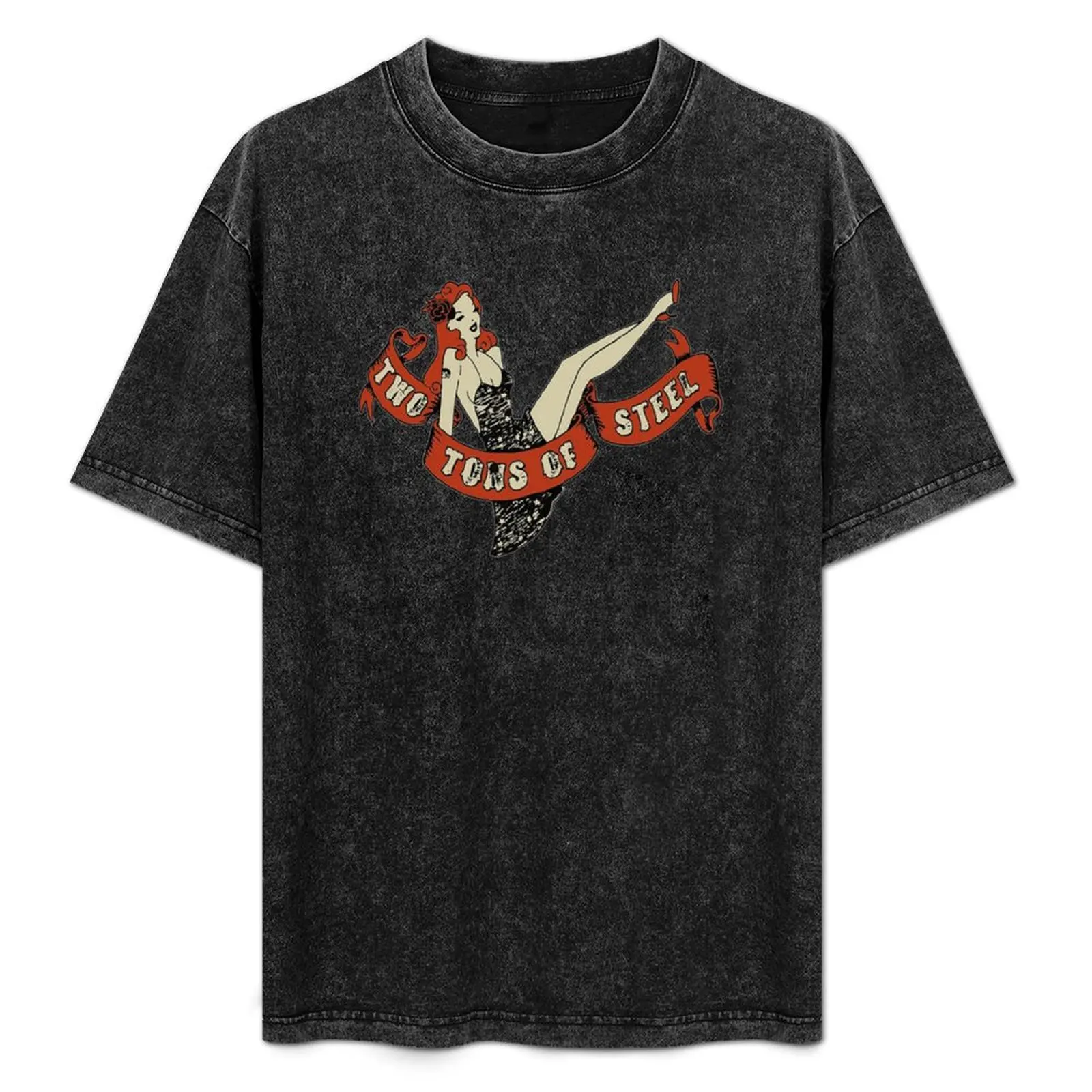 

two tons of steel T-Shirt Street Art Print Tee Shirt