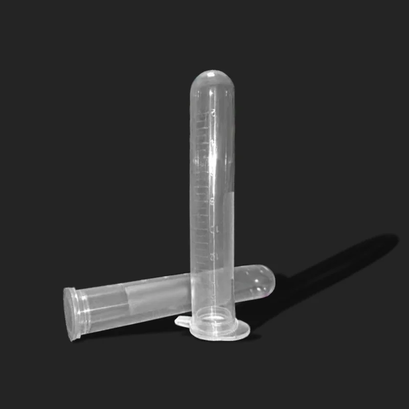 Imagem -03 - Garrafa de Plástico Multifuncional Tubo Transparente Recipiente de Armazenamento de Amostras Tubo de Centrífuga Experimental 15ml 100 Pack