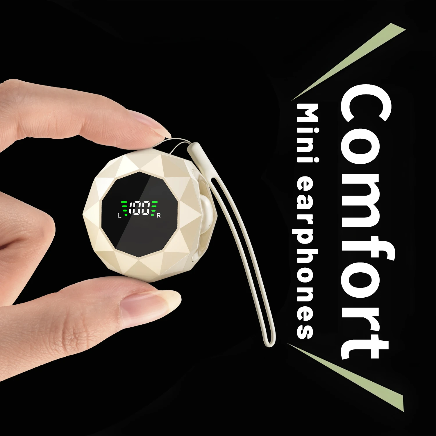 

Mini Sleep Headphones Bluetooth 6.0 Earphones Wireless in-ear Invisible Headsets HD HIFI Stereo Earphone Noise Reduction Earbuds