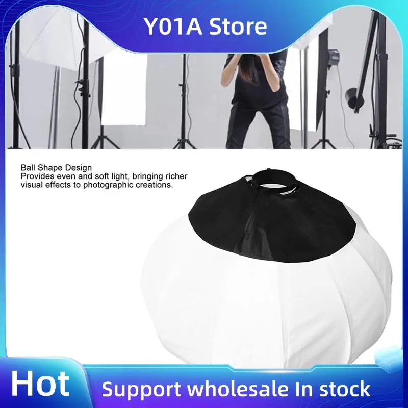 

Y01A 2Pcs 65Cm Lantern Softbox Light Modulator For Bowens Interface Ideal For Live Broadcasting & Video Recording