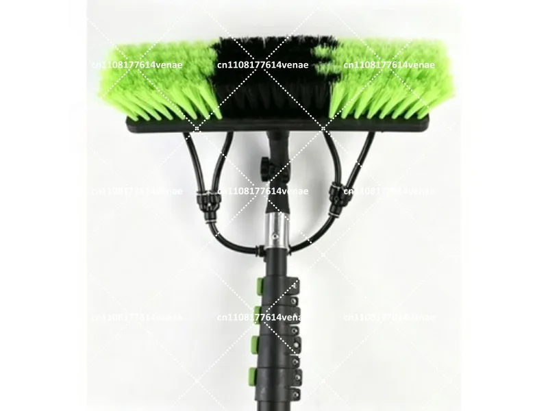 3.6M Extendable Water Fed Telescopic Pole Cleaning Brush for Window, Wall, Solar Panel
