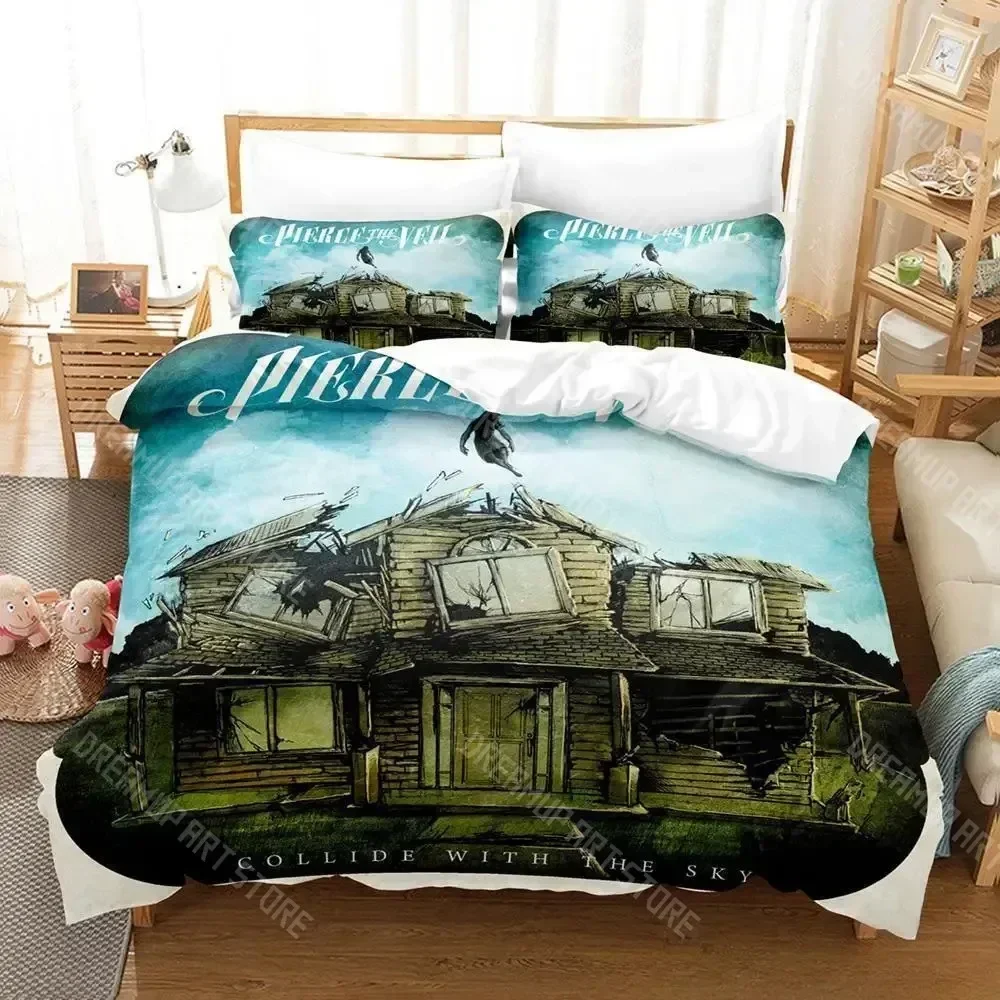 2026 3d Print The Veil Music Group Pierce Bedding Set Single Twin Full Queen King Size Bed Set Adult Kid Bedroom Duvet Cover Set