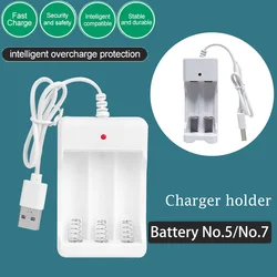 3 Slots 1.2v Battery Charger Holder Fast Charger Electric Drill Nickel Battery Chargers 3A Battery Ni-cd Nimh Battery Charger