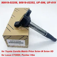 Bobina de encendido para Denso 90919-02258 673-1310 90919-02252 Toyota Corolla Prius 1.8L 2.4L I4 90919-C2005 9091902258 6731310