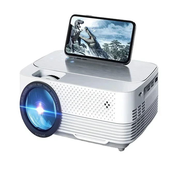 Hot Selling OEM ODM Factory Support 1080P HD LCD LED Mini Projector For Home Video Entertainment