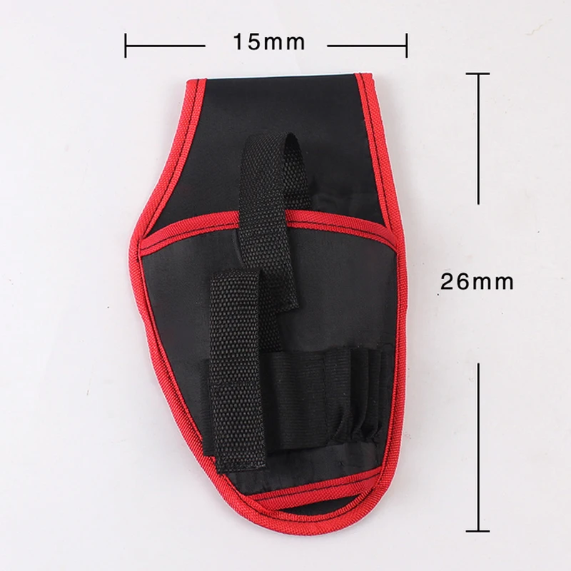 Waterproof Portable Drill Tool Cordless Carry Pouch Belt Waist Holder Bag Holster Screwdriver Hammer Wrench Storage Pocket New