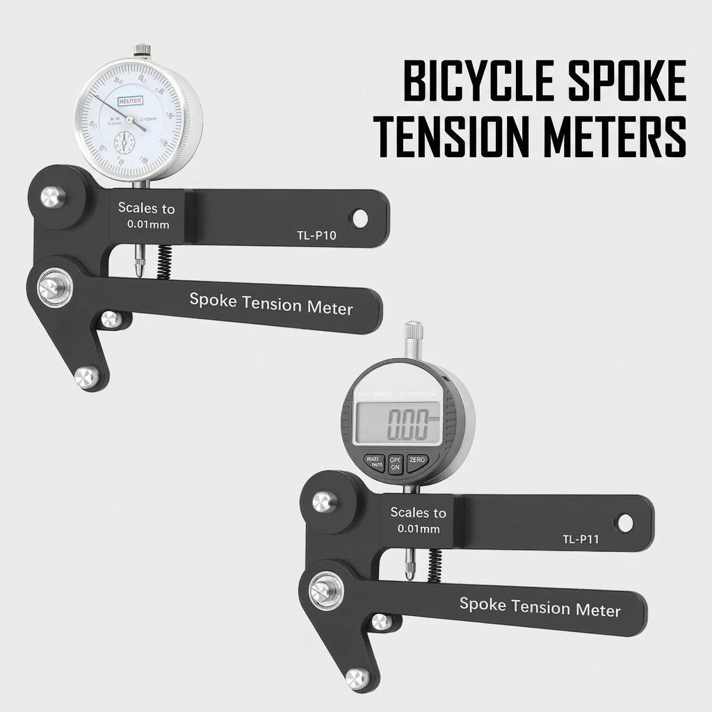 YGTITAN Bicycle spoke tension counting display rim correction tool mechanical wheel set wire rim adjustment