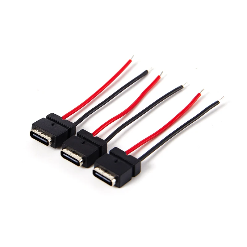 

USB Type C Waterproof Connector Female Socket Fast Charging Interface Jack