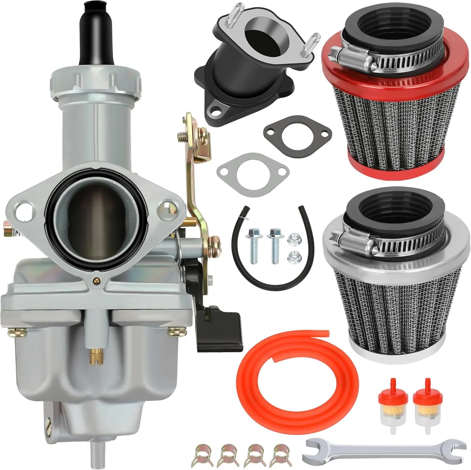 Cable de carburador PZ27 para 125cc 150cc 200cc 250cc ATV Dirt Pit Bike Go Kart 4 tiempos RX200 Gio Sunl Viper Lifan