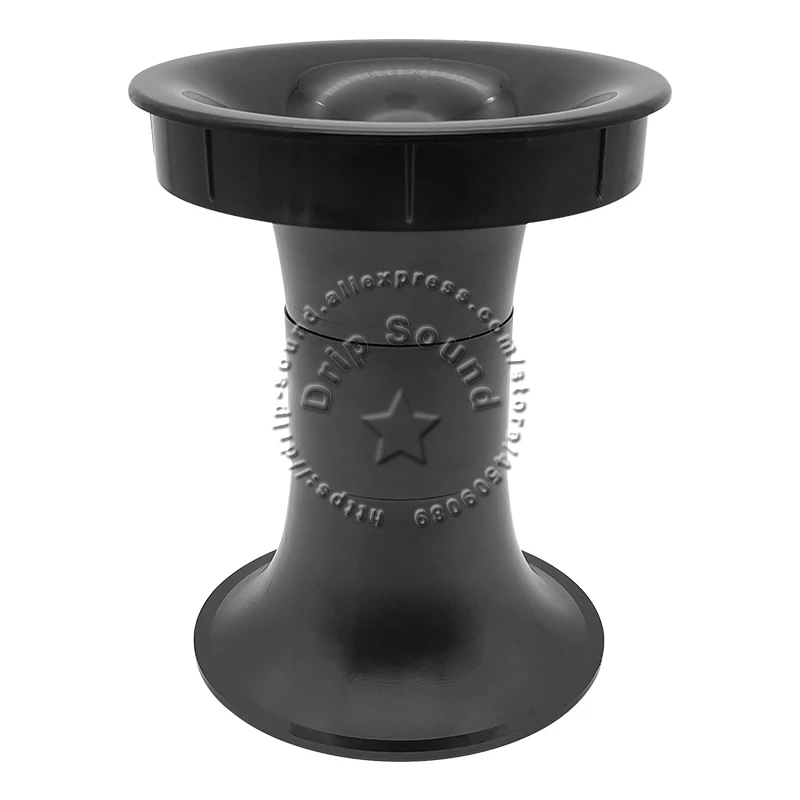1pcs Speaker Port Tube Bass Subwoofer Stereo Audio Reflex Tube Loudspeaker Vent 118x155mm