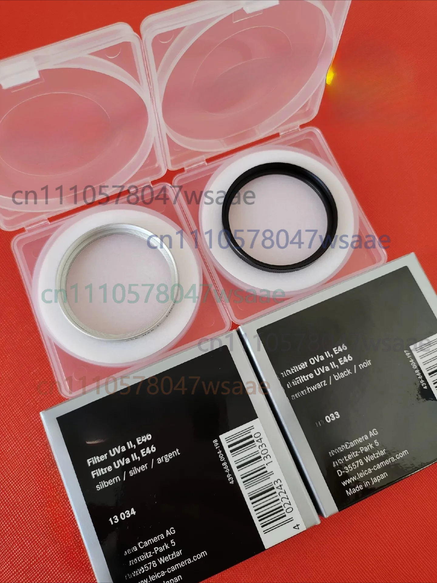 Genuine forLeica E46 UVa II Filter Part#13033 46mm Multi-CoatedUV Protective Lens Filter Anti-Dust Anti-Scratch Camera Accessory